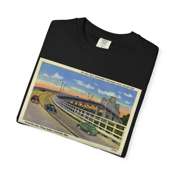 Greenville MS Vintage Postcard (1942) Unisex T-Shirt, Retro Graphic Tee, Nostalgic Apparel, Travel Lover Gift, Casual Wear - Image 13