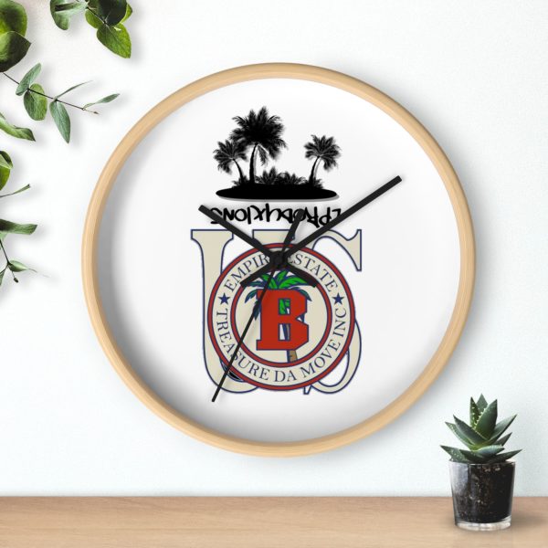 TDM Time Is Money Tropical-Themed Wall Clock with Unique Artistic Design, Home Decor, Gift for Her, Office Accessory, Art for Your Space - Image 15