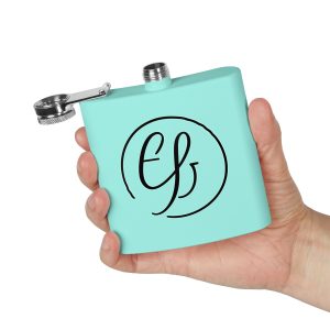 fLask Stainless Steel Flask, Gifts for Him or Her, Travel Companion, Custom Engraved Hip Flask, Wedding Favors, College Graduation