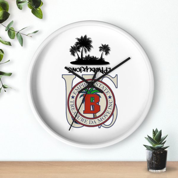 TDM Time Is Money Tropical-Themed Wall Clock with Unique Artistic Design, Home Decor, Gift for Her, Office Accessory, Art for Your Space - Image 9