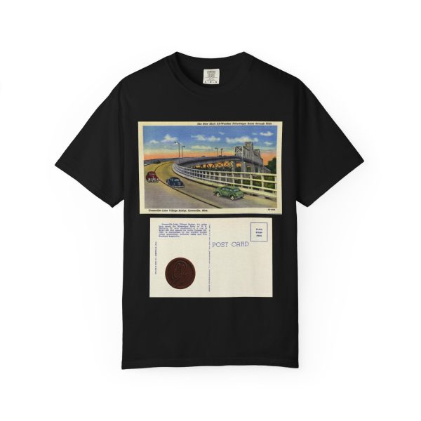 Greenville MS Vintage Postcard (1942) Unisex T-Shirt, Retro Graphic Tee, Nostalgic Apparel, Travel Lover Gift, Casual Wear - Image 11