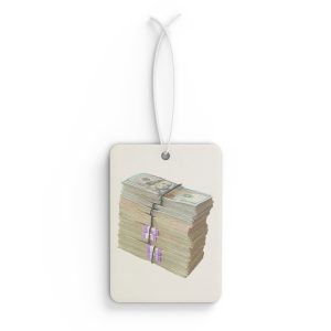 Money Stack Car Air Freshener - Unique Gift for Car Lovers, Home Fragrance, Fun Décor, Novelty Air Freshener, Car Accessories