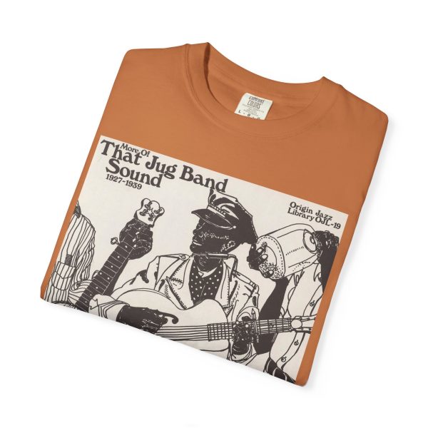 Jug Band Sound Vintage Music T-Shirt, Unisex Garment-Dyed Tee for Music Lovers, Unique Gift for Concerts, Festivals, and Everyday Wear - Image 5