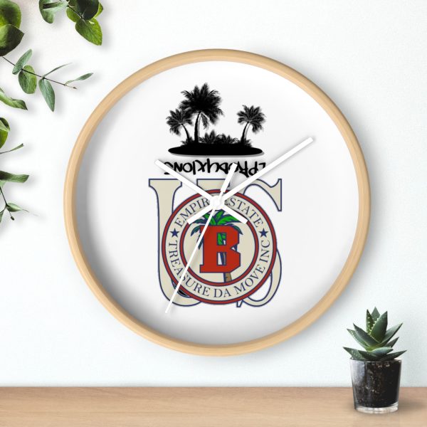 TDM Time Is Money Tropical-Themed Wall Clock with Unique Artistic Design, Home Decor, Gift for Her, Office Accessory, Art for Your Space - Image 18