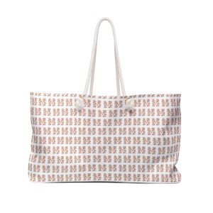 bLossom Weekender Bag | Tote for Travel, Gym, Beach | Unique Gift for Adventurers, Artists, Weekend Getaways
