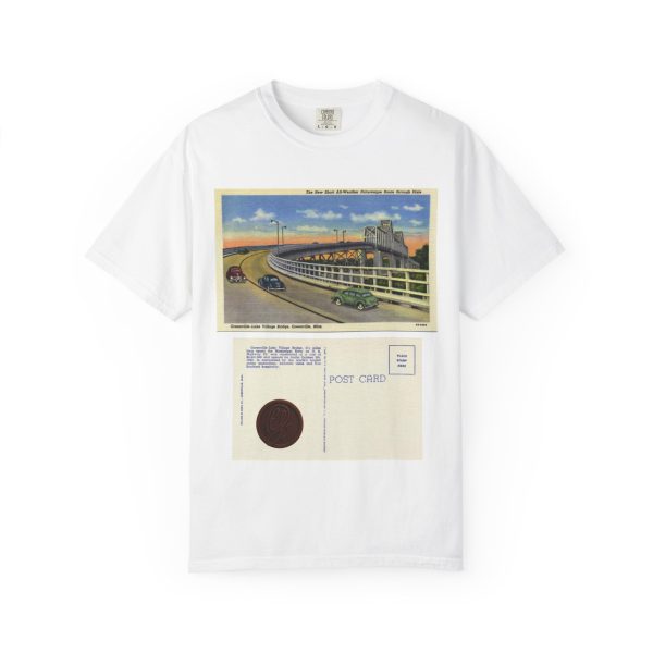 Greenville MS Vintage Postcard (1942) Unisex T-Shirt, Retro Graphic Tee, Nostalgic Apparel, Travel Lover Gift, Casual Wear - Image 2