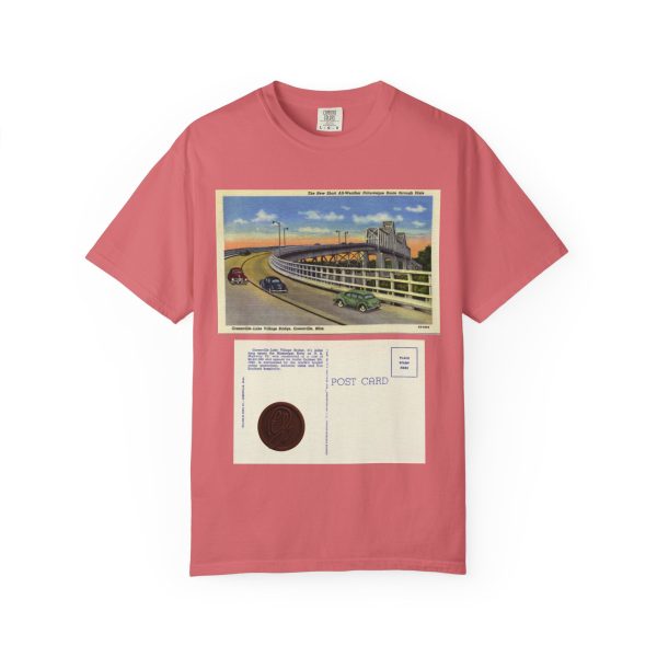 Greenville MS Vintage Postcard (1942) Unisex T-Shirt, Retro Graphic Tee, Nostalgic Apparel, Travel Lover Gift, Casual Wear - Image 9